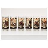 1976 Coca Cola Heritage 6 Spirit 1776 Glasses