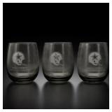 Dallas Cowboys 1972 World Champions Glasses