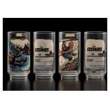 4 The Goonies Collector Glasses