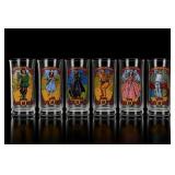 6 Wizard of Oz 50th Anniversary Glass