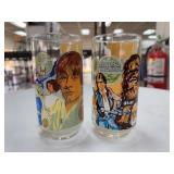 Star Wars 1977 Pepsi Collector Glasses Pair