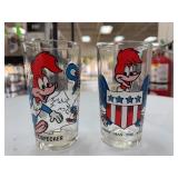 Woody Woodpecker Collector Glasses Set