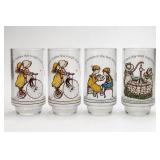4 Holly Hobbie Collector Glasses