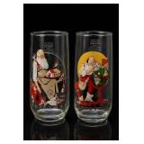 1972 Coca-Cola Norman Rockwell Glass