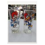 Woody Woodpecker Character Glasses Set