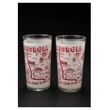 Pair of Georgia Souvenir Tumblers