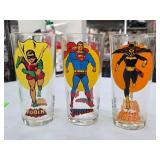 1976 Pepsi Super Series DC Comics Glasses