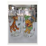 Winnie the Pooh Tigger Drinking Glasses Set