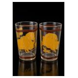 Pig Motif Drinking Glasses