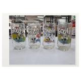Disney Mickey Mouse Club Glass Tumbler Set