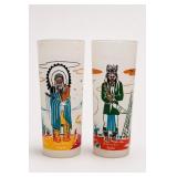Oklahoma Themed Souvenir Glasses