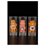 Care Bears Collector Glass Set of 3