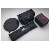 Four-Piece Black Equipment Case Lot