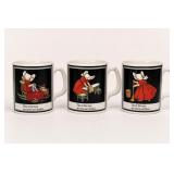3 Nursery Rhyme Ceramic Mugs