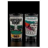 Kentucky Derby Collectible Glasses, 2