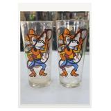 2 Disney Horace and Clarabelle Glasses