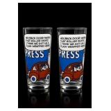 Bullwinkle Press Cartoon Glasses