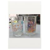 Walt Disney World 25th Anniversary Glasses