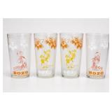 Bozo and His Buddies Circus Juice Glasses Set