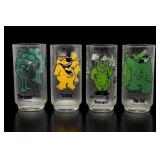4 1973 MTC Walik Cartoon Glasses
