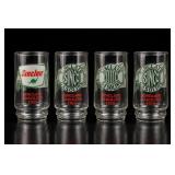 Sinclair Gasoline Commemorative Glass Set