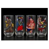 4 1976 Ringling Bros. Circus Glasses
