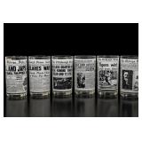 6 Newspaper Headline Glasses