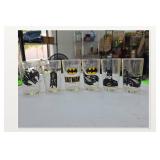 6 Batman 1989 DC Comics Glasses