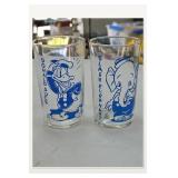 Disney Donald Duck and Elmer Elephant Glasses
