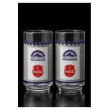 Colorado Rockies 1995 Inaugural Glasses Set