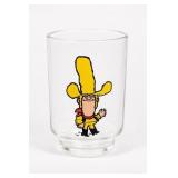 Cartoon Character Glass Tumbler, Yosemite Sam