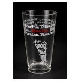 Pizza Inn Promotional Glass Tumbler