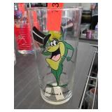 One Michigan J. Frog Decorated Glass Tumbler