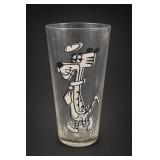 One COOL CAT Cartoon Glass Tumbler