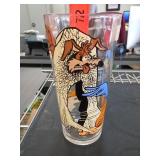 Pepsi Collector Series Warner Bros. Runner Glass