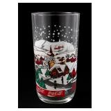 Coca-Cola Winter Village Glass Tumbler