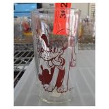 Pluto Cartoon Dog Clear Glass Tumbler