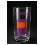 Phoenix Suns Purple and Orange Glass Tumbler