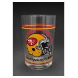One San Francisco 49ers Glass Tumbler