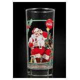 Coca-Cola Santa Holiday Collector Glass Tumbler