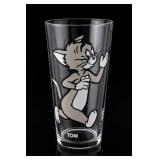 Tom and Jerry Clear Glass Tumbler