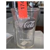 One Coca-Cola "Drink Coca-Cola" Advertising Glass