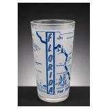 One Florida Sunshine State Souvenir Glass Tumbler