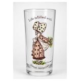 Holly Hobbie "Life Is Filled w/ Glass Tumbler
