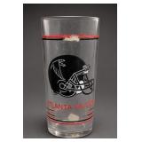 Atlanta Falcons Helmet-Logo Glass Tumbler