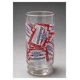 Budweiser / Anheuser-Busch Branded Glass Tumbler