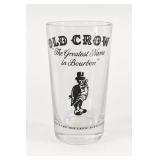 Old Crow Bourbon Advertising Tumbler