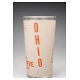 Single Ohio "The Buckeye State" Glass Tumbler