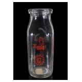 Borders-Branded Promotional Glass w/ Stopper