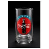 Coca-Cola "ALWAYS" Advertising Glass Tumbler